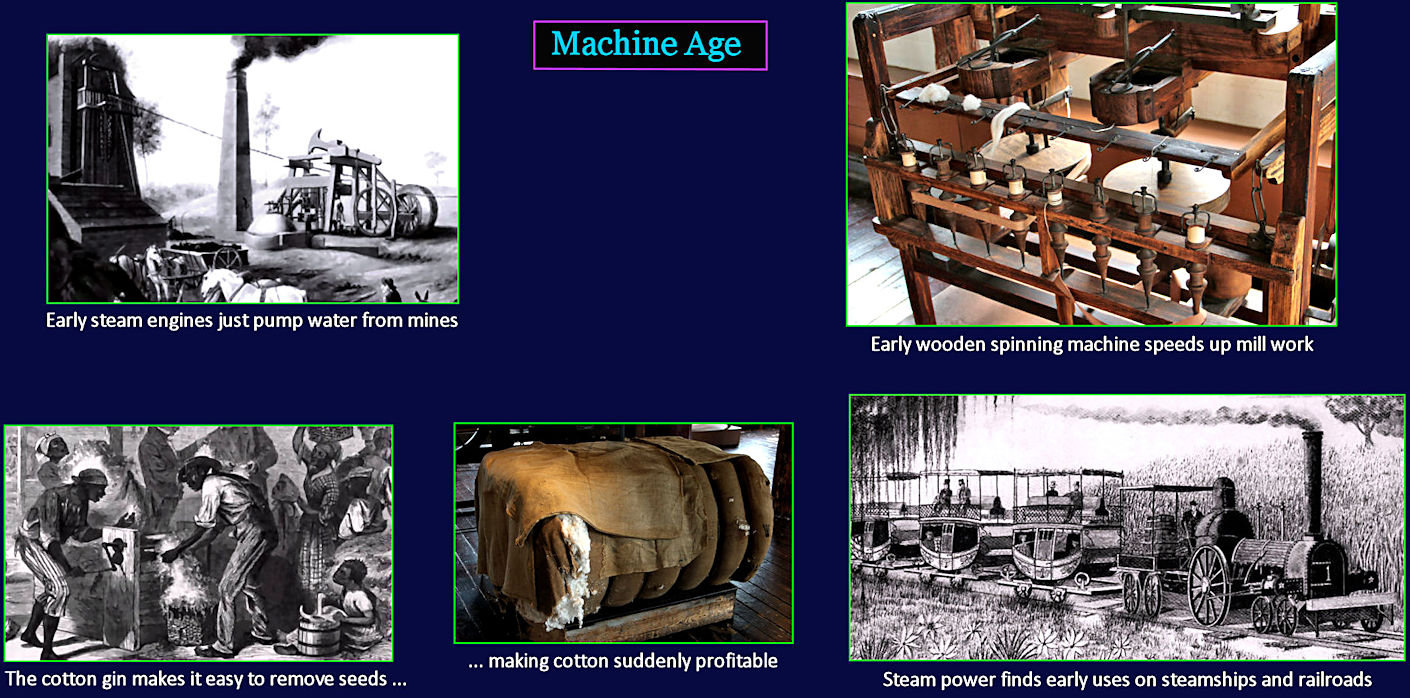 Early machinery, 1800s